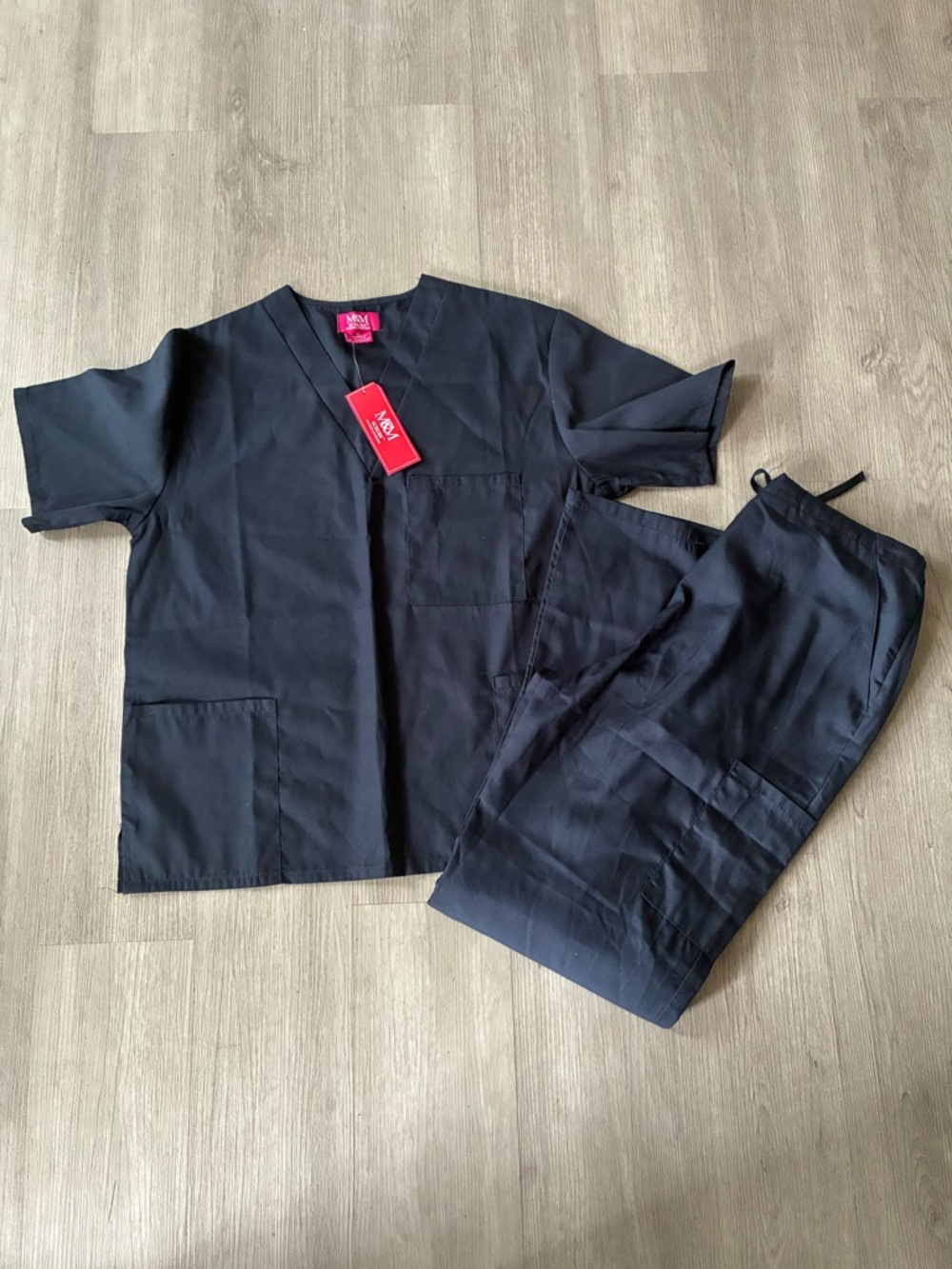 M&M'S Women's Blue  Scrub Set…extra small